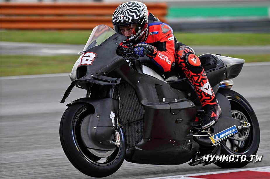 車訊有進步但還不夠2023 MotoGP Aprilia RS GP賽車升級細節分析 HYMMOTO TW 車輛情報