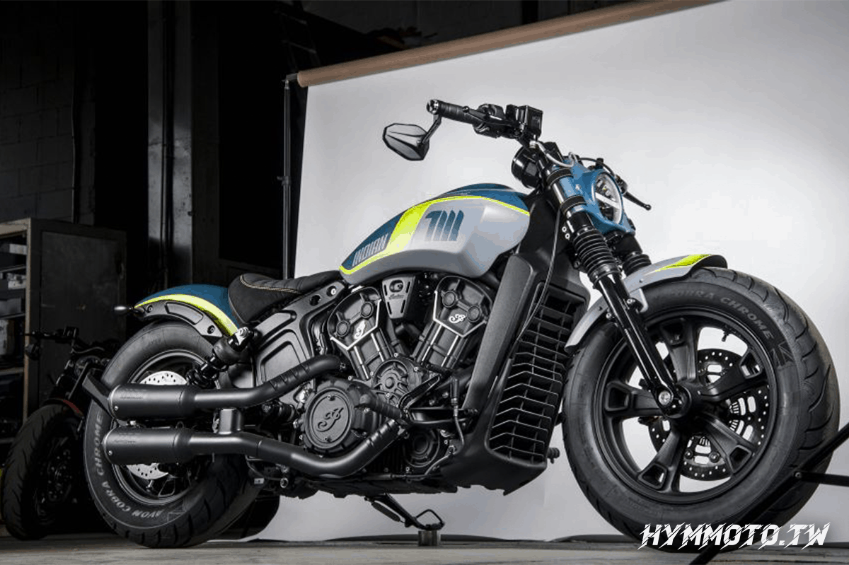 車訊｜美式重機 定製限量版！Indian Scout Bobber Sixty Neon：Tank Machine和Indian Etoile