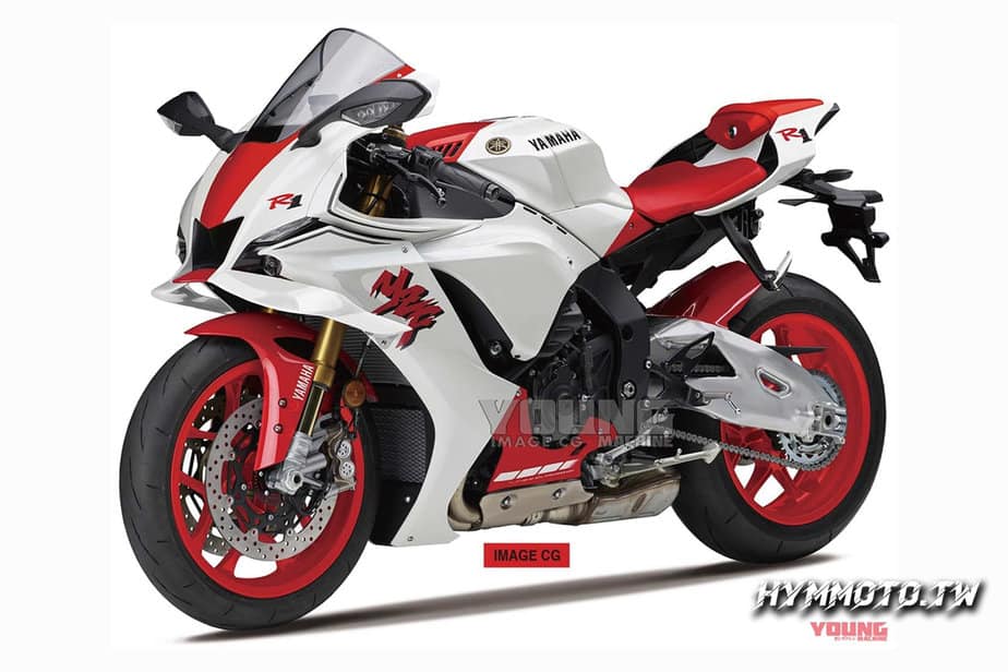 車訊｜定風翼下放、紅白塗裝搭載！25週年紀念YAMAHA YZFR1有望現身？ HYMMOTO.TW 車輛情報